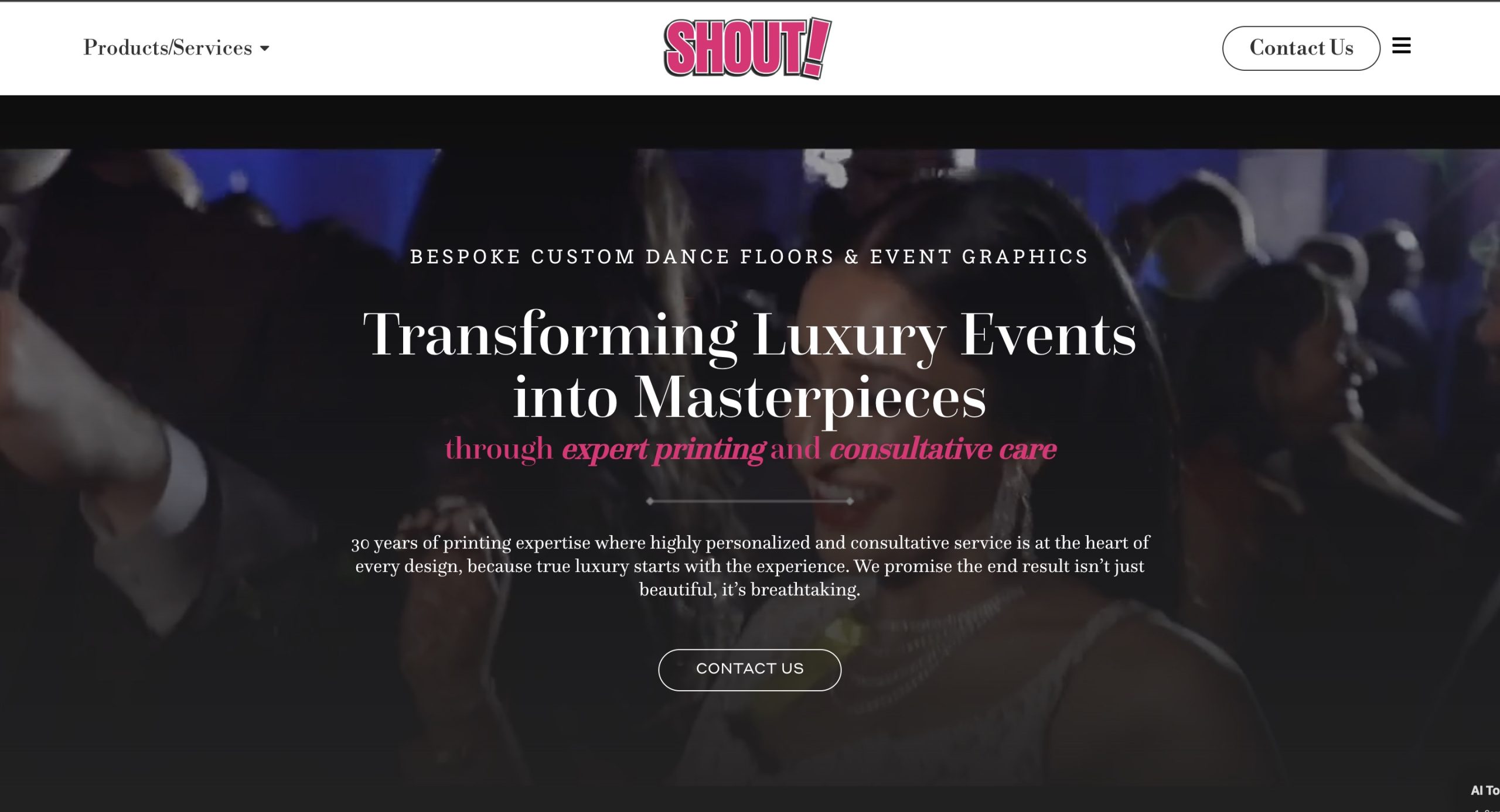 SHOUT! Custom Dance Floors